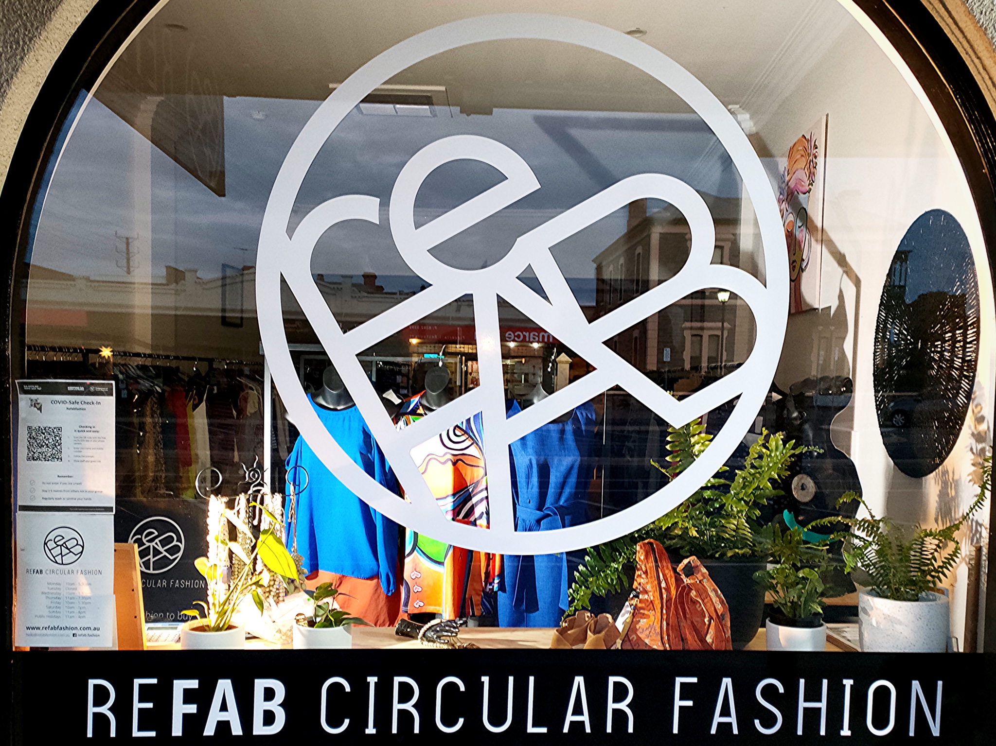 ReFAB Fashion Semaphore Road shop front